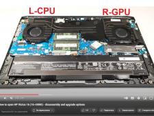 Вентилятор до ноутбука Hp Victus Gaming 16-S1028UA №4